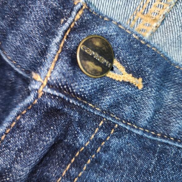 CARHARTT EUC MENS SIZE 42 x 30 DENIM CARGO CARPENTER JEANS - Picture 4 of 11